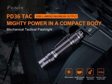 Taktická svítilna Fenix PD36 TAC